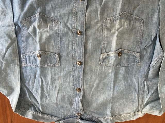 トップス DENIM DUNGAREE/Sheeting Remake Shirt 02 DENIM DUNGAREE/Sheeting Remake Shirt 02