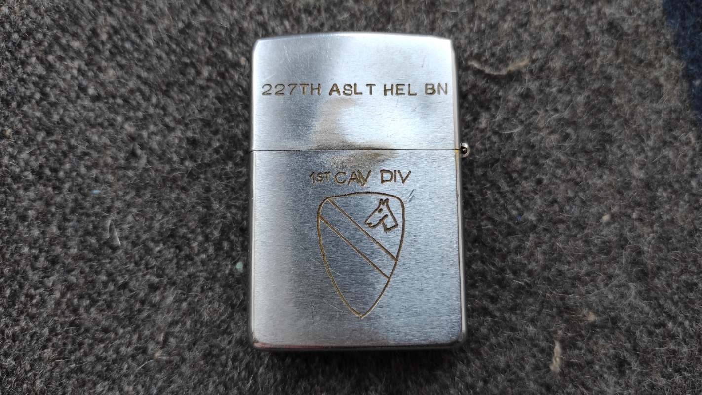 Vietnam War Zippo 1st cav. div. original or fake