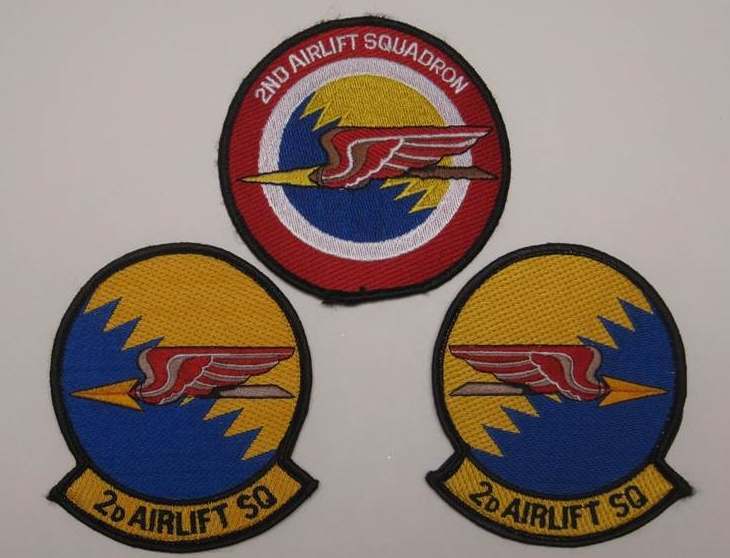 USAF 22d AIRLIFT SQ C-5 刺繍パッチ - メルカリ