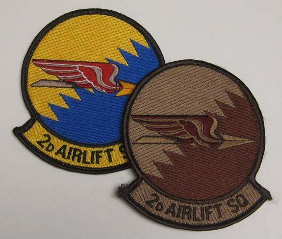 A Brief History of the 2d Airlift Squadron Patch - AIR FORCE