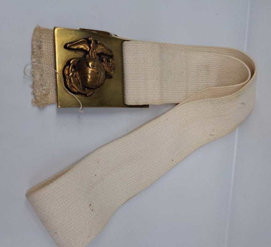 usmc dress blues white belt Belt Buckle Uniform for white Honor Guard Belt (ONLY BUCKLE)  The Semper  Fi Store