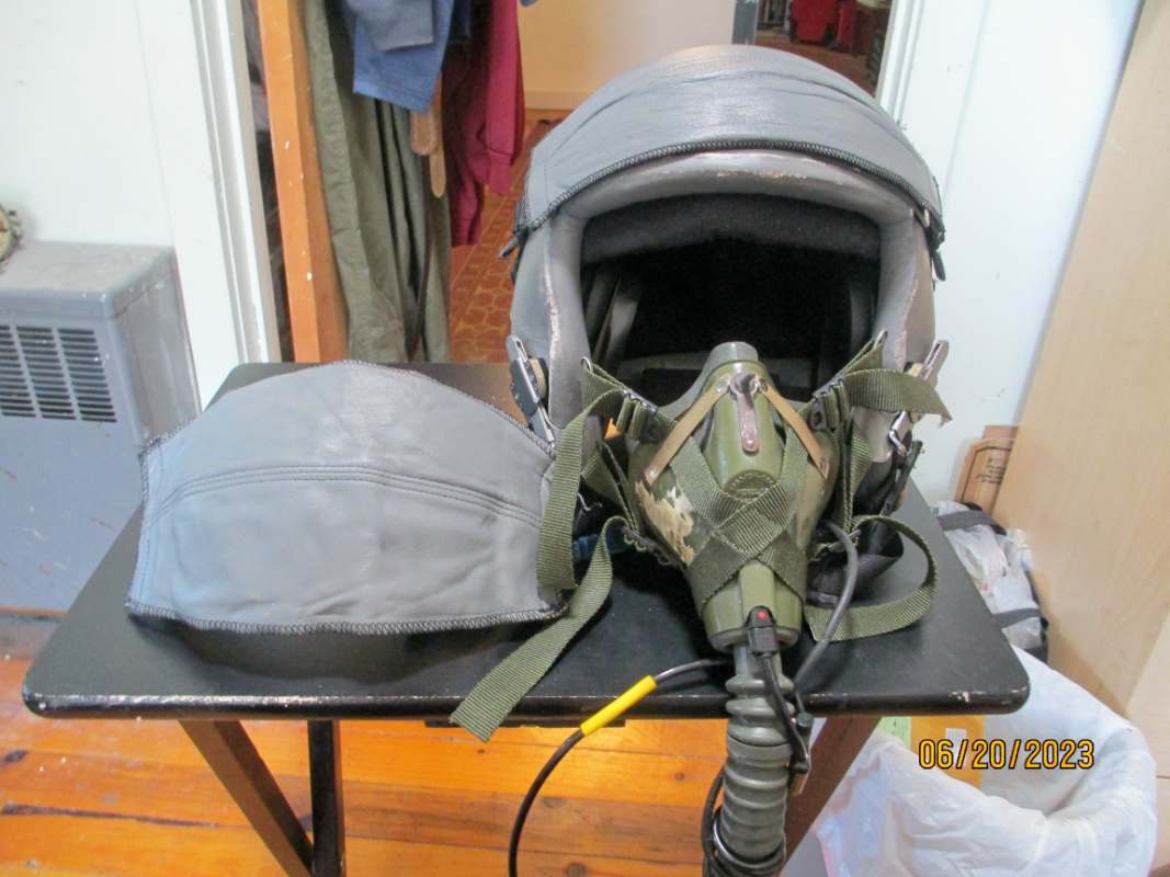 My new HGU-55P helmet restoration project - FLYING HELMETS