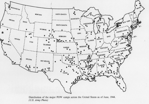 Axis POW's in the US. - PRISONERS OF WAR / P.O.W.'S - U.S.