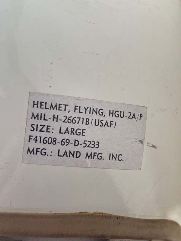 Air Force HGU-2A/P Helmet with MBU-5/P Value? - FLYING