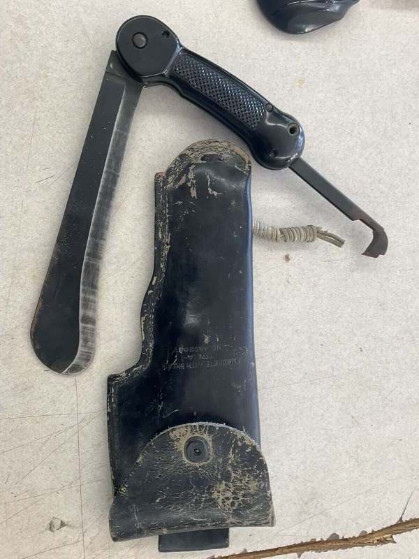 MACHETE WITH SHEATH / TYPE A1 / NO. 48C3639 EDGED WEAPONS U.S