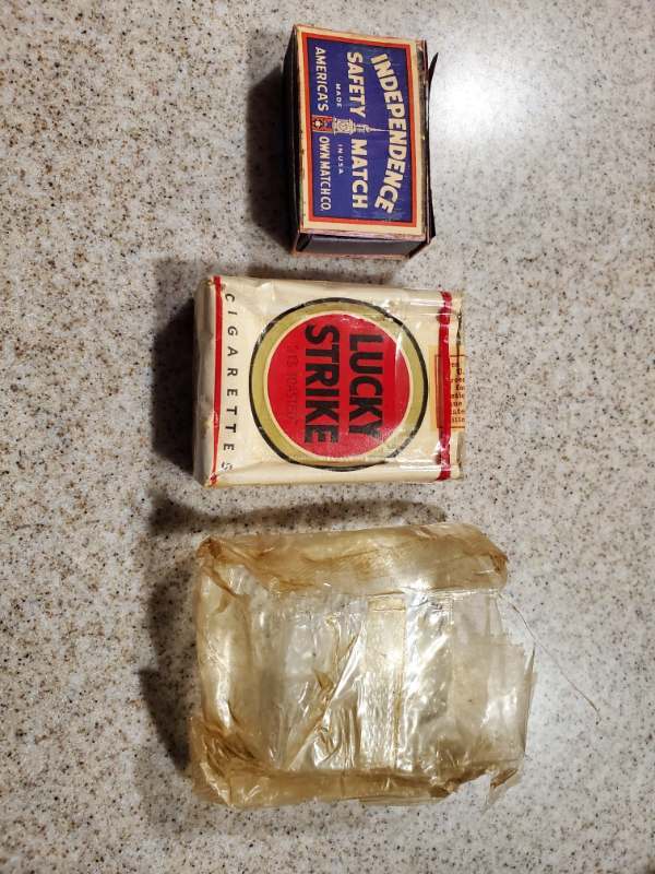 WWII Lucky Strike Cigarettes - MISC MILITARIA