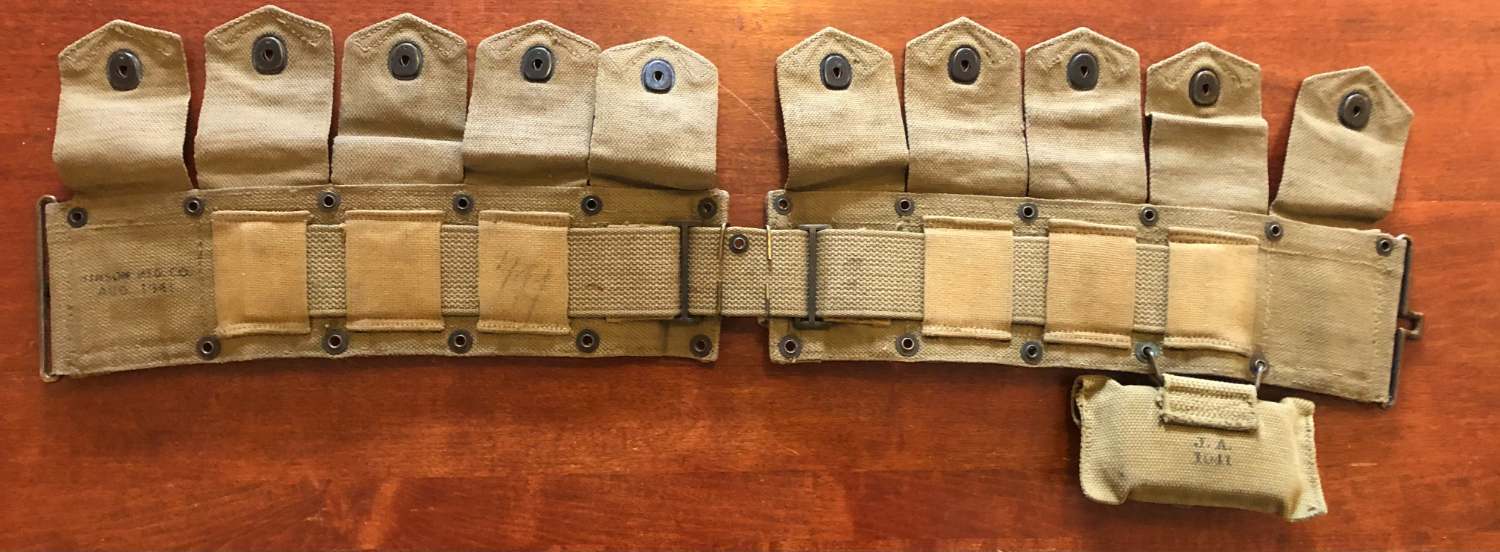アメリカ軍 1941年　マガジンベルト アメリカ軍 1941年 マガジンベルト アメリカ軍 1941年 マガジン