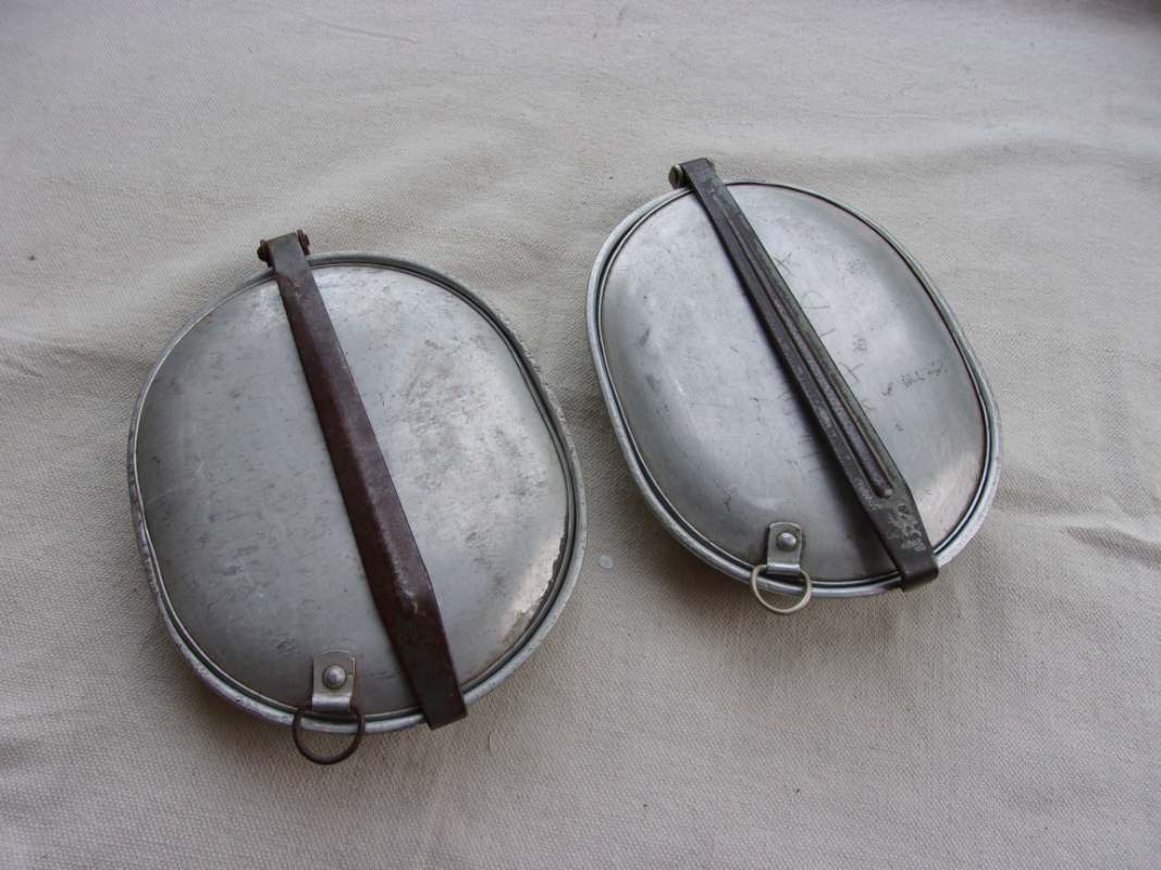Unmarked WW1 M1910 Type Mess Kit/Meat Can--Possible USMC