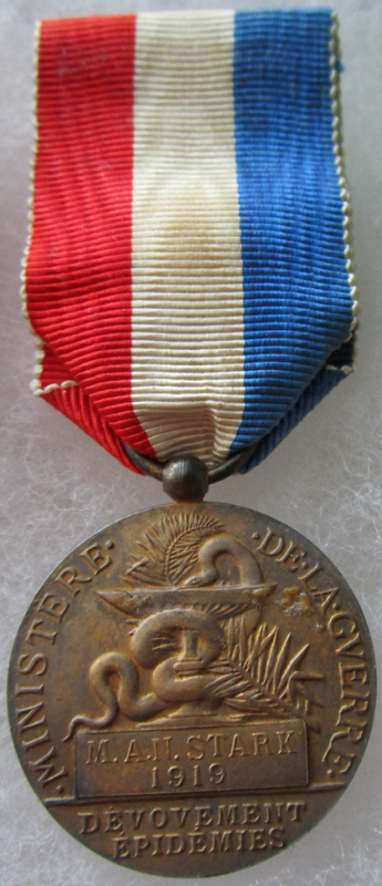 Unusual Possible MSCC Purple Heart for Trench Fever Experiments