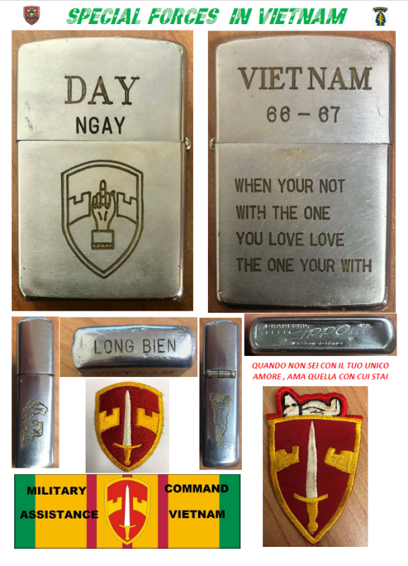 My Vietnam Zippo Collection - UNOFFICIAL MILITARY AWARDS