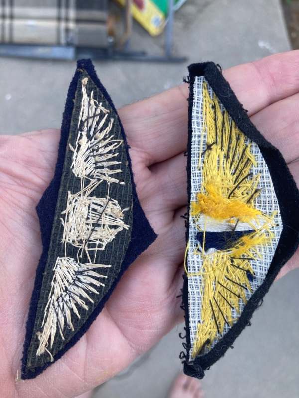 What is this? NYPD wing? WING BADGES U.S. Militaria Forum