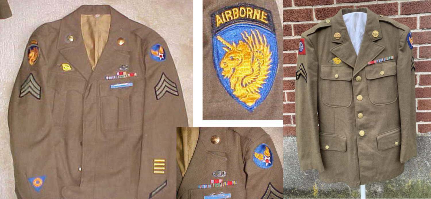 Blue dress uniform 1940s, 101st airborne division - ARMY DRESS UNIFORMS -  U.S. Militaria Forum