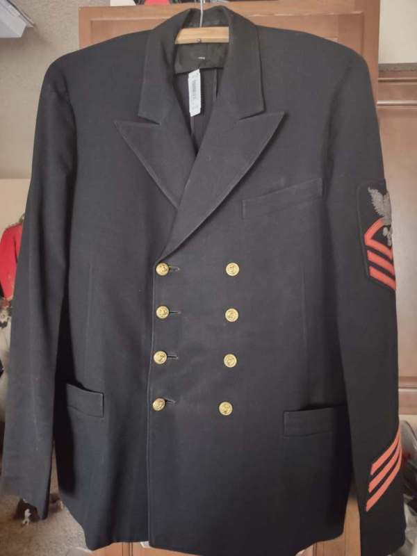 Neat Ided 1930's U.S. Navy CPO Uniform Coat from local