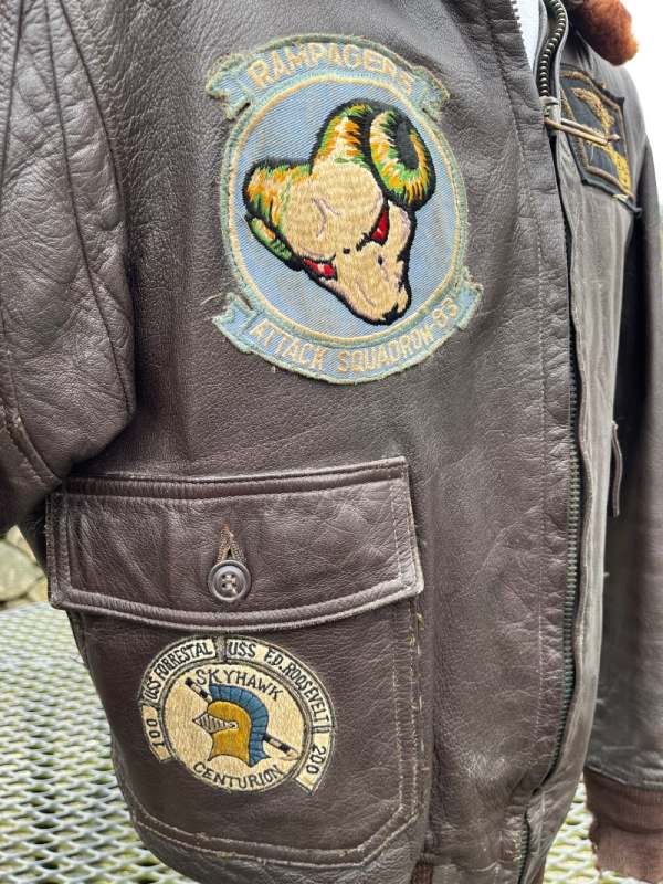 WWII US NAVY FLIGHT JACKETS M-422, M-422A , M-421A , M-445A