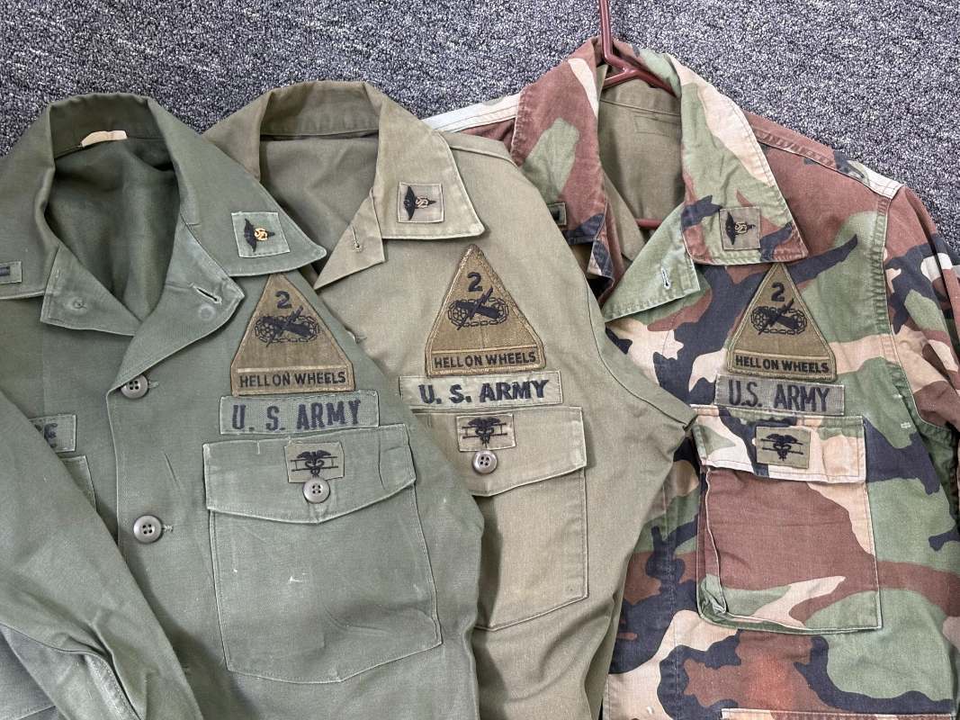 70's and early 80's Army Utility uniforms (Temperate