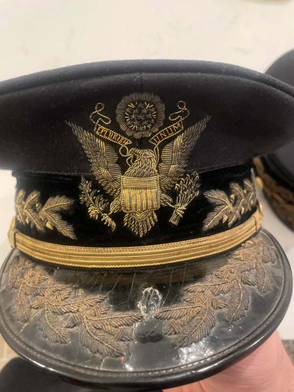 Early 20th Century Army Officer headgear - UNIFORMS - U.S.