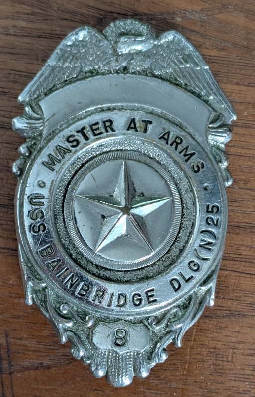 USN MAA Navy Police/Master-At-Arms Badges - BADGES, AWARDS, DUI, AND ...
