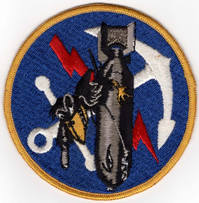フランス海軍 プレリアル 刺繍パッチ 1952 USS Coral Sea VC-8 Classified Test Patch – Identification