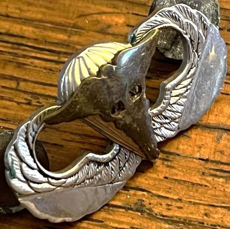 Japanese occupation era SILVER hallmarked possibly medic modified