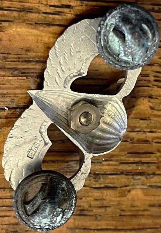 Japanese occupation era SILVER hallmarked possibly medic modified