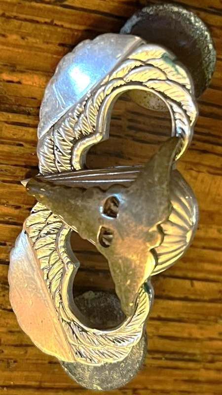 Japanese occupation era SILVER hallmarked possibly medic modified
