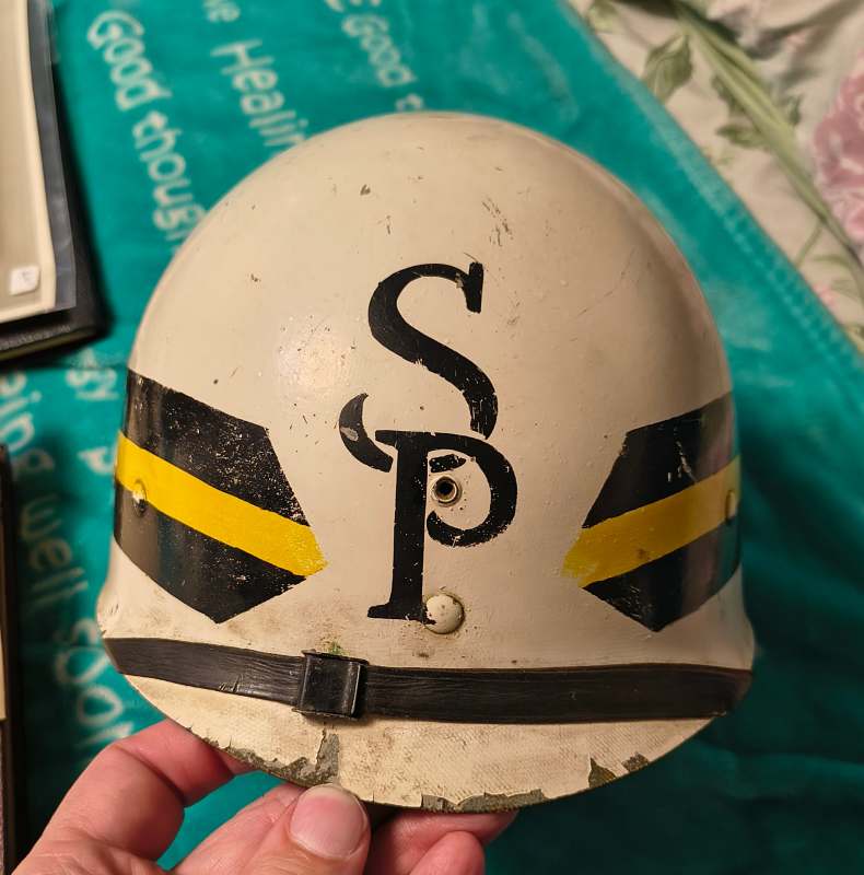 Shore Patrol Helmet Liner and a few other Navy finds