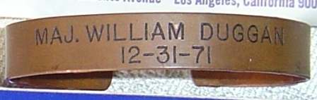 POW Bracelet, Vietnam Era - HOMEFRONT & THE WAR EFFORT
