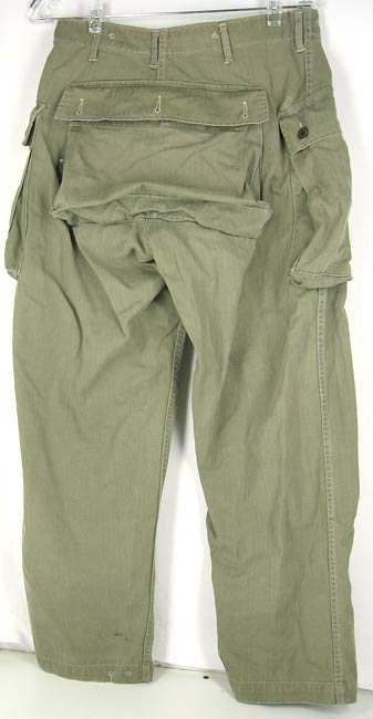 USMC P1941 P1944 HBT Utility Trousers - UNIFORMS - U.S.