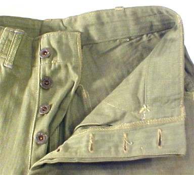 USMC P1941 P1944 HBT Utility Trousers - UNIFORMS - U.S.