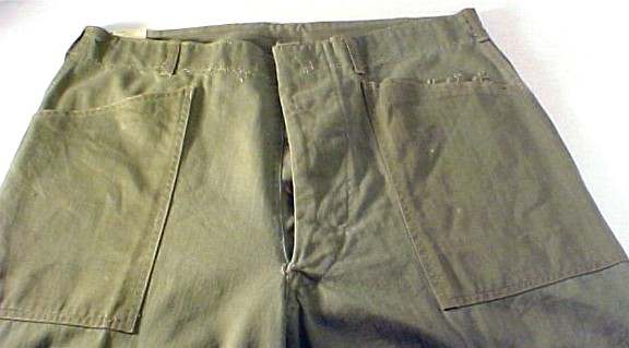 USMC P1941 P1944 HBT Utility Trousers - UNIFORMS - U.S.