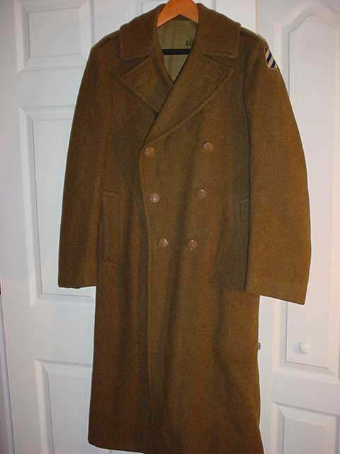 ジャケット・アウター Overcoat Wool Melton Overcoat Overcoat, Wool, Melton, OD, Roll Collar, M1939 - UNIFORMS
