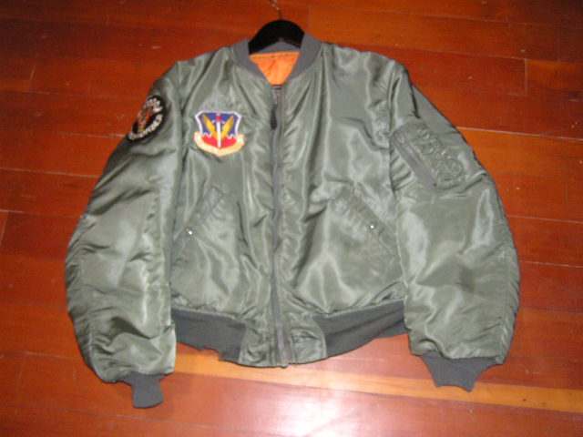 type CWU-４５（３６）黒 SKULL FLIGHT HOUSTON PATCH CWU-36/P FLIGHT JACKET(85TFS) – SUKAJACK